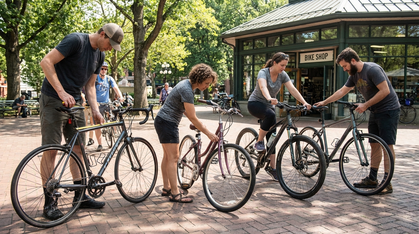 découvrez comment choisir la taille de vélo adulte idéale en fonction de votre hauteur et de votre gabarit pour un confort et une performance optimaux.